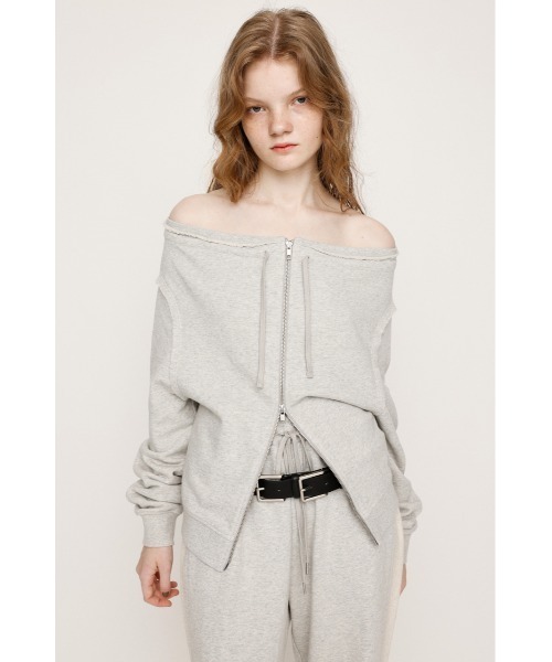 OFF SHOULDER SWEAT TOPS オフショルダー スウェット トップス 秋服 冬