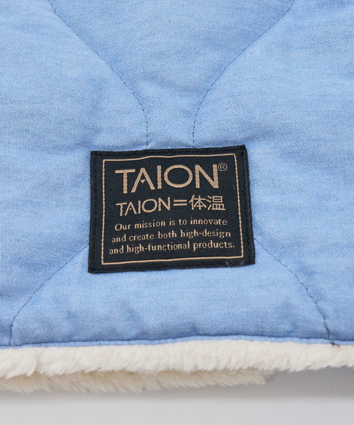 TAION(タイオン)の「【TAION / タイオン】ミリタリー リバーシブル ダウンネックウォーマー/リバーシブル/2WAY/ユニセックス/防寒【WEB限定】(ネックウォーマー/スヌード・メンズ・ブルー系その他2/ブルー系その他・フリー)」の7枚目の写真