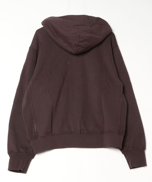 LES TIEN（レスティエン）の「LES TIEN CROPPED ZIP HOODIE SWEATER (CF-1011-PD)（パーカー・メンズ・ブラウン系その他・MEDIUM/LARGE）」の2枚目の写真