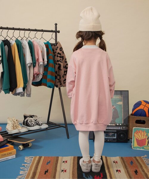 BREEZE（ブリーズ）の「【リンク/ジュニア対応】カレッジワンピース（ワンピース・キッズ・ピンク/アイボリー・80/90/100/110/120/130/140）」の7枚目の写真