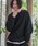 CAMBIO�i�J���r�I�j�́umlt5430-Wave Quilting Bonding Crew Neck Pullover �L���e�B���O�v���I�[�o�[(A56425cmb)�iT�V���c/�J�b�g�\�[�j�v�b�u���b�N