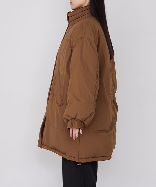 セール】【forksy.】〈撥水加工〉ビッグドロスト付きハイネック