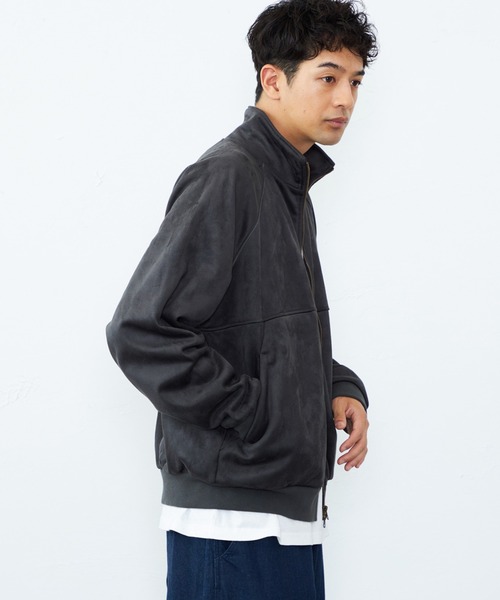 セール】Lee/リー スエードフリース ジップアップジャケット（その他