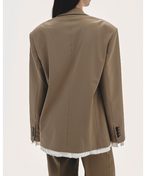 TODAYFUL（トゥデイフル）の「TODAYFUL Over Shoulder Jacket 12420102（その他アウター・レディース・チャコールグレー/オリーブ・38/36）」の7枚目の写真