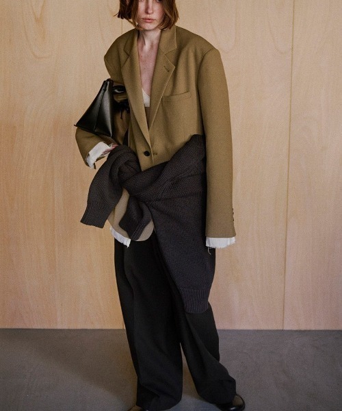 TODAYFUL（トゥデイフル）の「TODAYFUL Over Shoulder Jacket 12420102（その他アウター・レディース・チャコールグレー/オリーブ・38/36）」の8枚目の写真