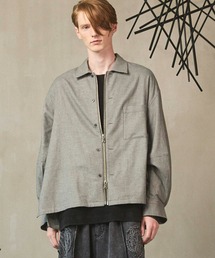 MAISON SPECIAL グレー カバーオール　シャツ MAISON SPECIAL（メゾンスペシャル）の「《UNISEX》Prime-Over Many