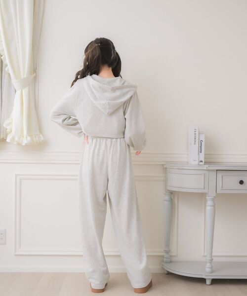 ems excite（エムズエキサイト）の「パーカー＆PTSETUP（パーカー・レディース・ダークグレー/ホワイト系その他/ブラック・FREE）」の15枚目の写真