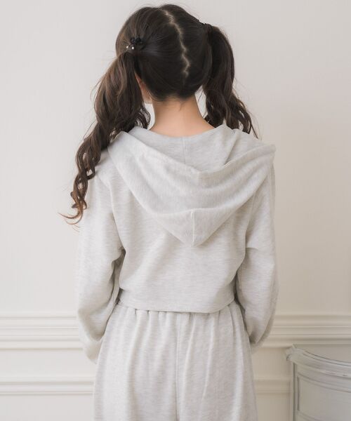 ems excite（エムズエキサイト）の「パーカー＆PTSETUP（パーカー・レディース・ダークグレー/ホワイト系その他/ブラック・FREE）」の20枚目の写真