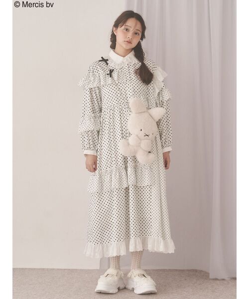 merry jenny（メリージェニー）の「もこもこナインチェbag（ボディバッグ/ウエストポーチ・レディース・オフホワイト・FREE）」の7枚目の写真