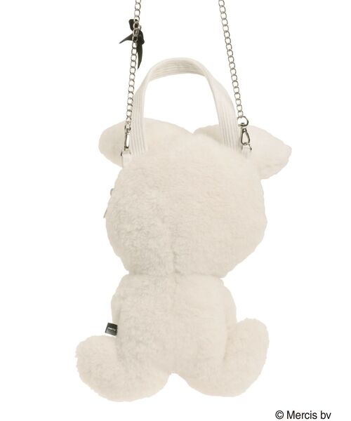 merry jenny（メリージェニー）の「もこもこナインチェbag（ボディバッグ/ウエストポーチ・レディース・オフホワイト・FREE）」の10枚目の写真