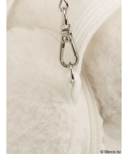 merry jenny（メリージェニー）の「もこもこナインチェbag（ボディバッグ/ウエストポーチ・レディース・オフホワイト・FREE）」の11枚目の写真