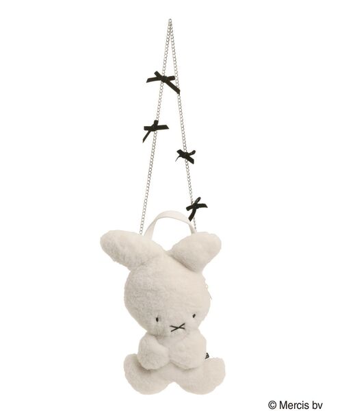 merry jenny（メリージェニー）の「もこもこナインチェbag（ボディバッグ/ウエストポーチ・レディース・オフホワイト・FREE）」の14枚目の写真