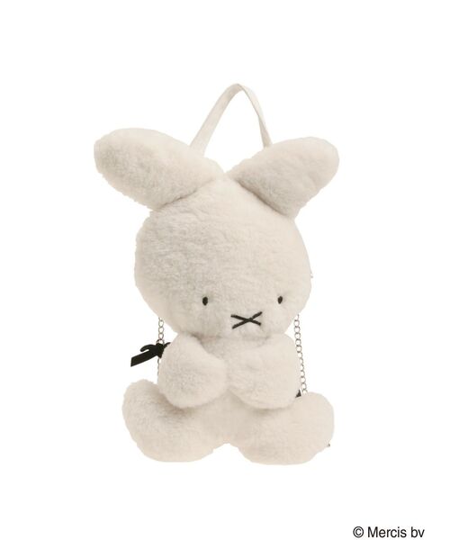 merry jenny（メリージェニー）の「もこもこナインチェbag（ボディバッグ/ウエストポーチ・レディース・オフホワイト・FREE）」の15枚目の写真