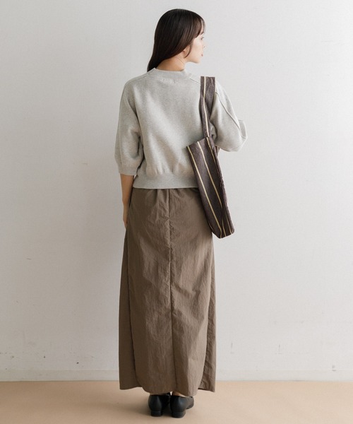 AMERICAN RAG CIE（アメリカンラグシー）の「スウェットライクニット（ニット/セーター・レディース・ブラック/グレー・FREE）」の17枚目の写真