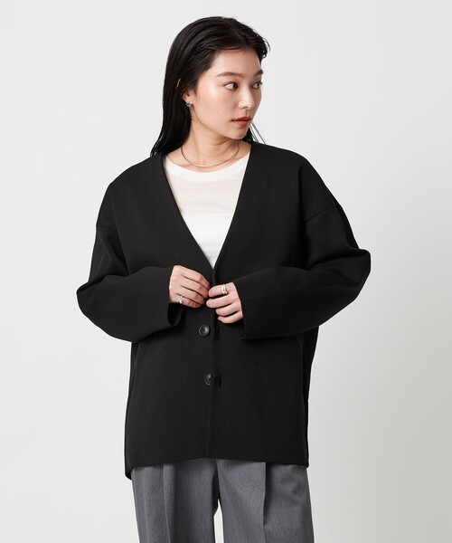 <MARW UNITED ARROWS>スムース オーバー Vネックカーディガン MARW UNITED ARROWS（マルゥ ユナイテッドアローズ）の「＜MARW UNITED