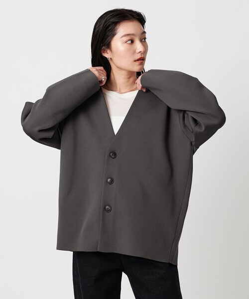 MARW UNITED ARROWS スムース オーバー Vネック カーディガン MARW UNITED ARROWS（マルゥ ユナイテッドアローズ）の「＜MARW UNITED