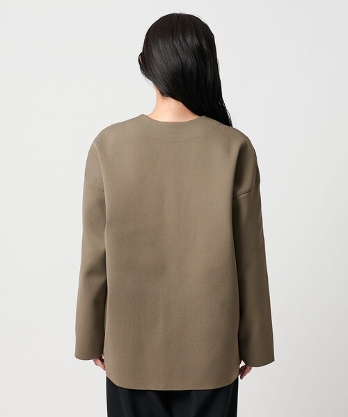 MARW UNITED ARROWS＞スムース オーバー Vネック カーディガン UNISEX