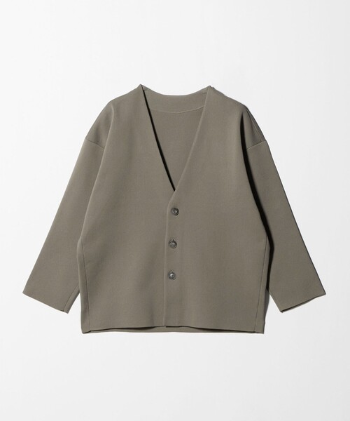 <MARW UNITED ARROWS>スムース オーバー Vネックカーディガン セール】＜MARW UNITED ARROWS＞スムース オーバー Vネック
