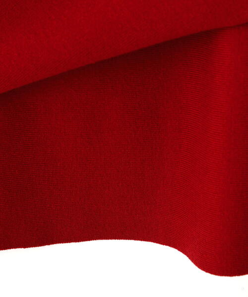 PROPORTION BODY DRESSING(プロポーションボディドレッシング)の「ケープニットワンピース / 1215240100(ワンピース・レディース・ブラック/レッド・MEDIUM/P/S)」の21枚目の写真