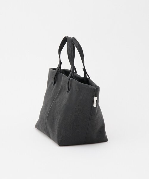 でりおっと　対応出品 レザーダブルハンドルミニトートバッグ（トートバッグ）｜russet