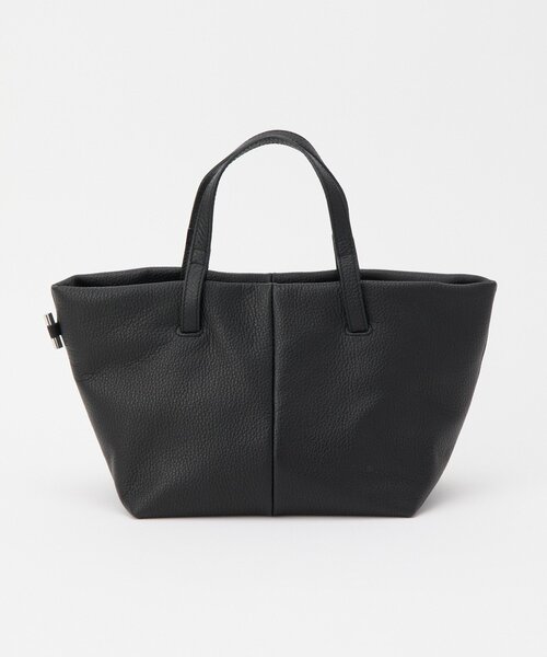 でりおっと　対応出品 レザーダブルハンドルミニトートバッグ（トートバッグ）｜russet