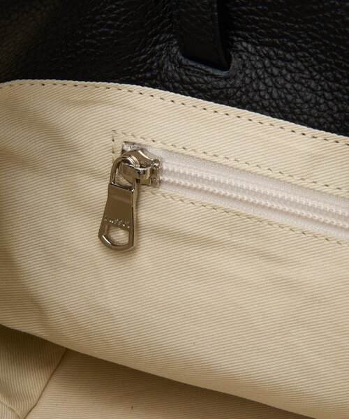 レザーダブルハンドルミニトートバッグ（トートバッグ）｜russet