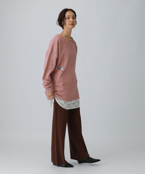 セール】カットアウトレースチュニック 290338（チュニック）｜LEPSIM