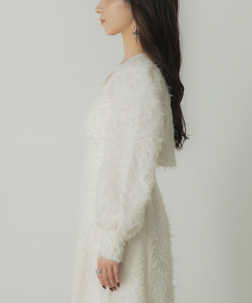 Elishe(エリシェ)の「SETボレロ+キャミワンピース(ワンピース・レディース・アイボリー/ブラック・0/2/1)」の15枚目の写真