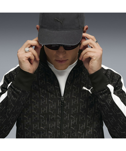 PUMA(プーマ)の「PUMA プーマ メンズ T7 AOP トラック ジャケット(ジャージ・メンズ・ブラック/ネイビー・SMALL/X-LARGE/LARGE/MEDIUM/XX-LARGE)」の3枚目の写真