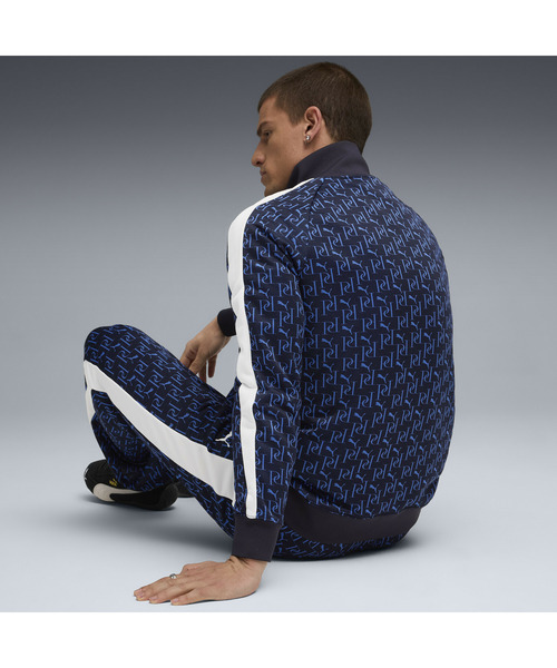PUMA(プーマ)の「PUMA プーマ メンズ T7 AOP トラック ジャケット(ジャージ・メンズ・ブラック/ネイビー・SMALL/X-LARGE/LARGE/MEDIUM/XX-LARGE)」の11枚目の写真