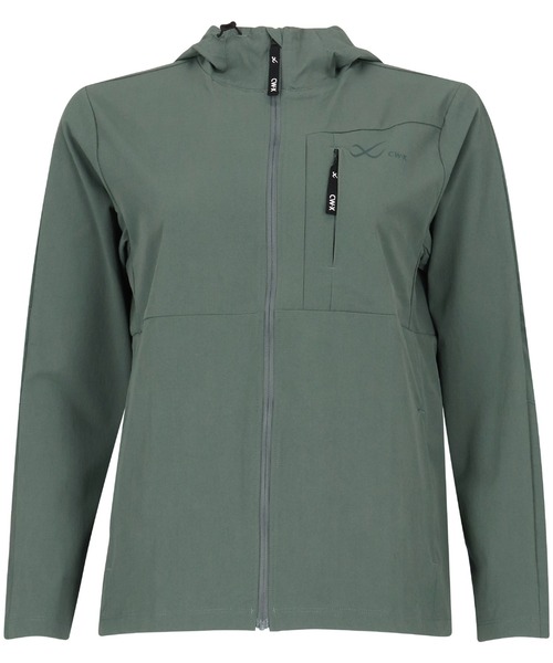 CW-X（シーダブリューエックス）の「トップス　ジャケット　長袖　フード付き（その他トップス・レディース・グレー/オリーブ/ブラック/エンジ・L/M）」の14枚目の写真