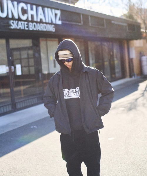 ELEMENT(エレメント)の「ELEMENT メンズ COACH JACKET ジャケット 【2025年秋冬モデル】 @autumn/エレメントナイロンコーチジャケット(ブルゾン・メンズ・グリーン系その他/ブラック・LARGE/X-LARGE/MEDIUM)」の4枚目の写真