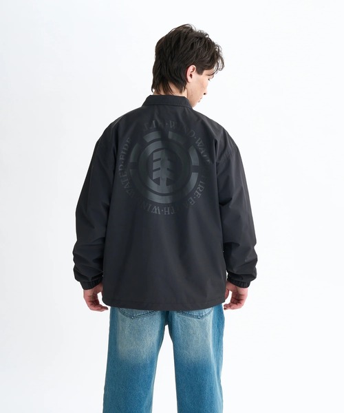 ELEMENT(エレメント)の「ELEMENT メンズ COACH JACKET ジャケット 【2025年秋冬モデル】 @autumn/エレメントナイロンコーチジャケット(ブルゾン・メンズ・グリーン系その他/ブラック・LARGE/X-LARGE/MEDIUM)」の8枚目の写真