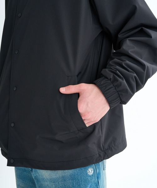 ELEMENT(エレメント)の「ELEMENT メンズ COACH JACKET ジャケット 【2025年秋冬モデル】 @autumn/エレメントナイロンコーチジャケット(ブルゾン・メンズ・グリーン系その他/ブラック・LARGE/X-LARGE/MEDIUM)」の11枚目の写真