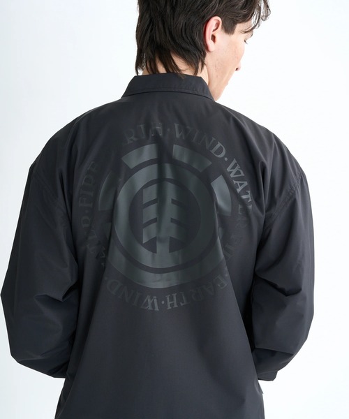 ELEMENT(エレメント)の「ELEMENT メンズ COACH JACKET ジャケット 【2025年秋冬モデル】 @autumn/エレメントナイロンコーチジャケット(ブルゾン・メンズ・グリーン系その他/ブラック・LARGE/X-LARGE/MEDIUM)」の13枚目の写真