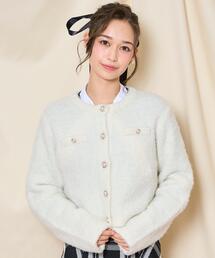 WILLSELECTION | ループヤーンニットジャケット(カーディガン/ボレロ)