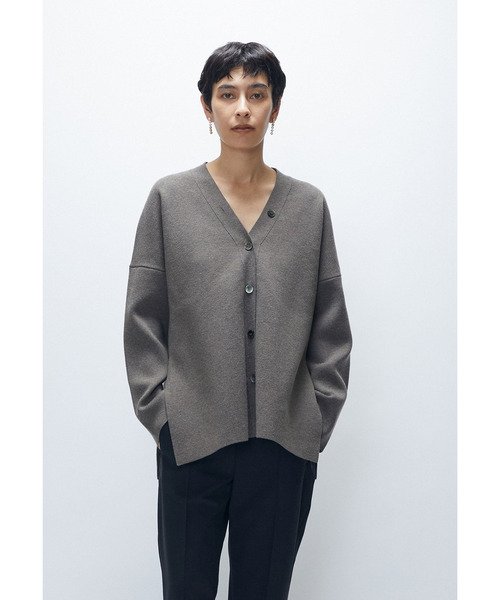 プルミエアロンディスモン　ウール　プルオーバー　黒　ハイゲージ 1er Arrondissement｜プルミエ アロンディスモンのニット通販