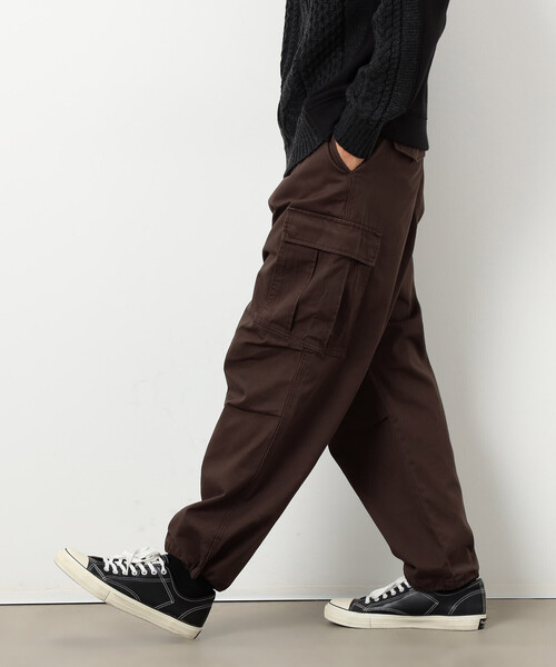 COMME CA ISM（コムサイズム）の「ワイドカーゴパンツ（カーゴパンツ・メンズ・ダークブラウン/ブラック/カーキ・X-SMALL/SMALL/MEDIUM/LARGE）」の13枚目の写真