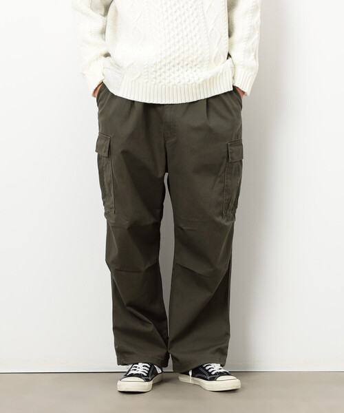 COMME CA ISM（コムサイズム）の「ワイドカーゴパンツ（カーゴパンツ・メンズ・ダークブラウン/ブラック/カーキ・X-SMALL/SMALL/MEDIUM/LARGE）」の18枚目の写真