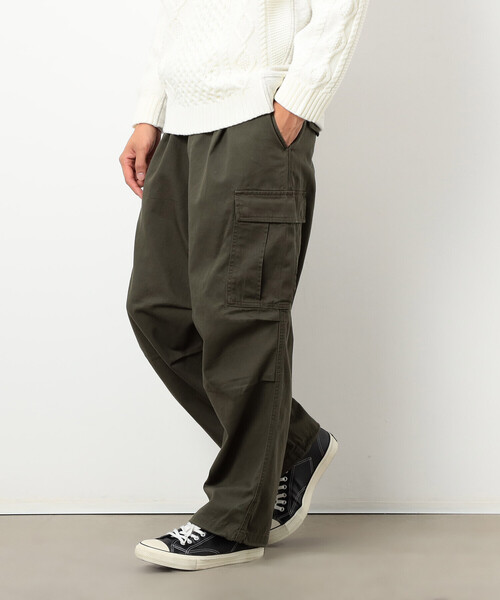 COMME CA ISM（コムサイズム）の「ワイドカーゴパンツ（カーゴパンツ・メンズ・ダークブラウン/ブラック/カーキ・X-SMALL/SMALL/MEDIUM/LARGE）」の20枚目の写真