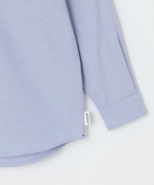 GLAZOS（グラソス）の「【SKIT0LY】ボタンダウンオックスシャツ（シャツ/ブラウス・キッズ・ホワイト/サックスブルー・100cm/110cm/120cm/130cm/140cm）」の6枚目の写真