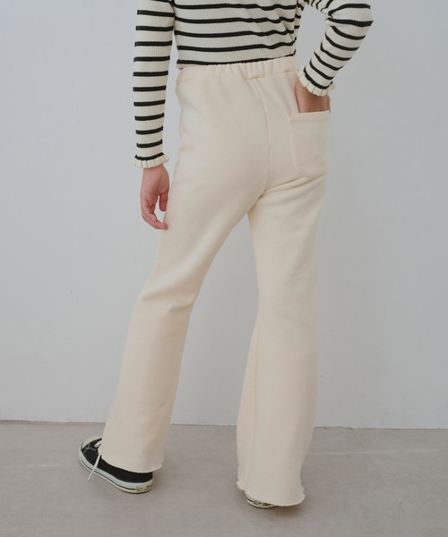 ROPE' PICNIC（ロペピクニック）の「【KIDS/キッズ】フロントフリル裏起毛パンツ（その他パンツ・キッズ・ブラック/オフホワイト・120/150/140/130）」の12枚目の写真