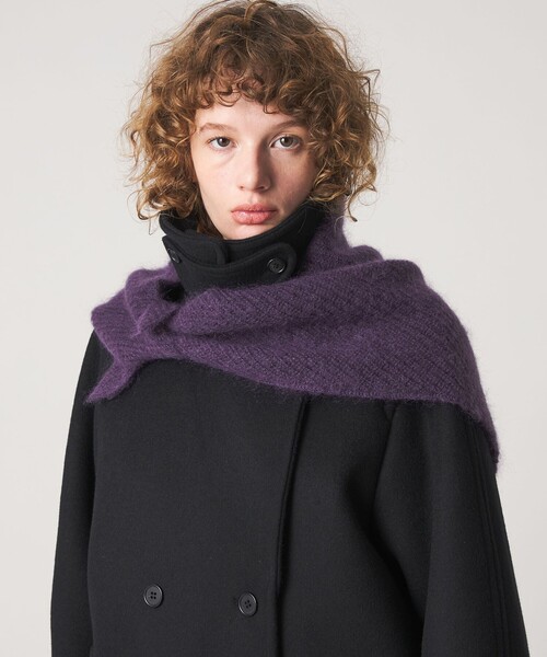 ＜Steven Alan＞モヘヤ ミックス トライアングル ストール
