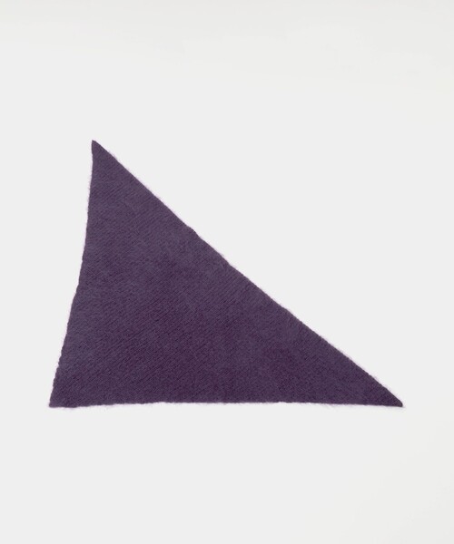 ＜Steven Alan＞モヘヤ ミックス トライアングル ストール