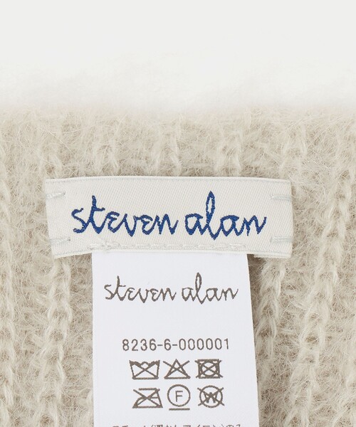 ＜Steven Alan＞モヘヤ ミックス トライアングル ストール