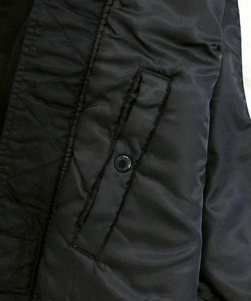 AVIREX（アヴィレックス）の「WASHED MA-1 FLYING TIGERS（MA-1・メンズ・ブラック/セージグリーン・M/L/XL/XXL）」の19枚目の写真