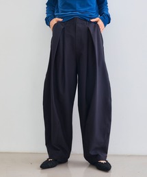 CROSS FUNCTION | 《洗える》エブ楽 ジャージータックコクーンパンツ【CROSS FUNCTION/クロスファンクション】(その他パンツ)