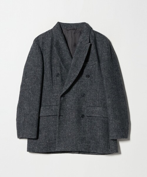 極美品　ハリスツイード　ユナイテッドアローズ　テーラードジャケット　ヘリンボーン HARRIS TWEED（ハリスツイード） SALE ジャケット テーラード ブレザー