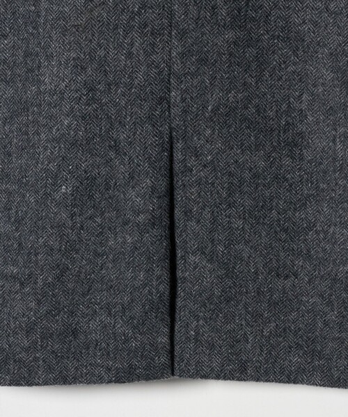 BEAUTY&YOUTH UNITED ARROWS（ビューティーアンドユースユナイテッドアローズ）の「毛ブレンド ヘリンボーン ジャケットコート（テーラードジャケット・レディース・ダークグレー/ベージュ・S/M）」の5枚目の写真