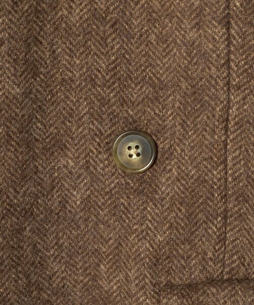 BEAUTY&YOUTH UNITED ARROWS（ビューティーアンドユースユナイテッドアローズ）の「毛ブレンド ヘリンボーン ジャケットコート（テーラードジャケット・レディース・ダークグレー/ベージュ・S/M）」の12枚目の写真